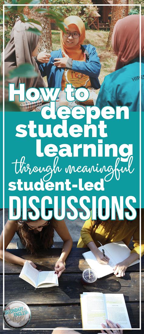 Student Led Discussions Are A Vital Part Of The Learning Process Yet