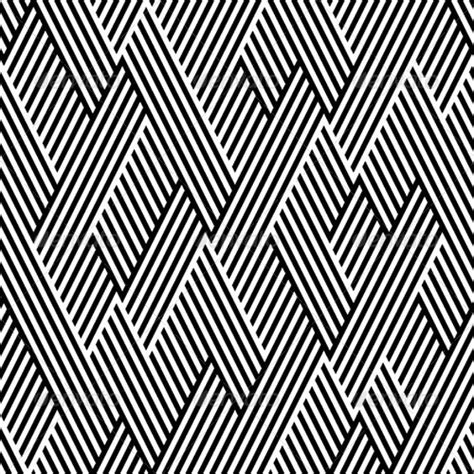 Pattern In Zigzag With Line Black And White Black And White Lines