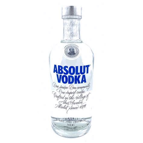 Absolut Vodka 70cl To Fast To Drink