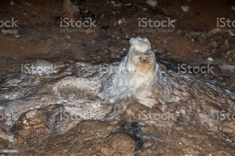Stalagmite Formation Inside The Ice Cave Stock Photo Download Image