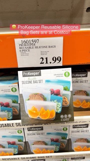 Costco Buys Shared A Post On Instagram 🤩 Prokeeper Reusable Silicone Bag Sets Are At Costco