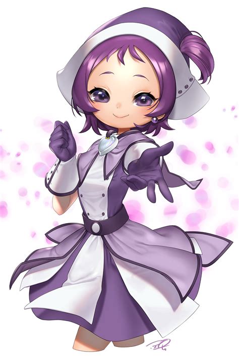 Puchiman Segawa Onpu Ojamajo Doremi Absurdres Highres Girl Capelet Closed Mouth Cropped