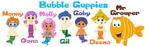 Bubble Guppies Cast By Kip430 On Deviantart