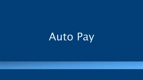 Auto Pay Youtube