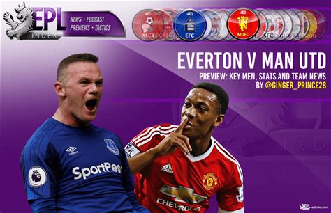everton v manchester united preview team news stats and key men epl index unofficial english