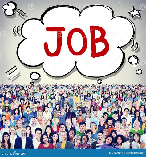 Job Employment Career Occupation Goals Concept Stock Image Image Of