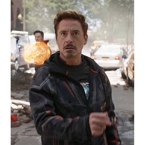 Iron Man Avengers Infinity War Robert Downey Jr Jacket Celebs Movie