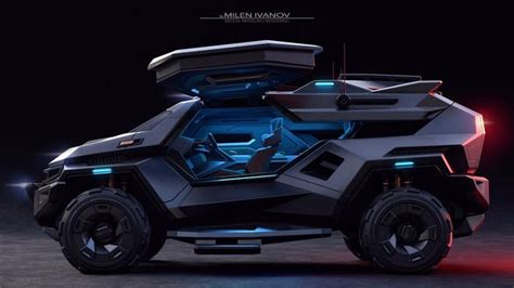Armortruck Is An Suv That Looks Part Batmobile Part Warthog
