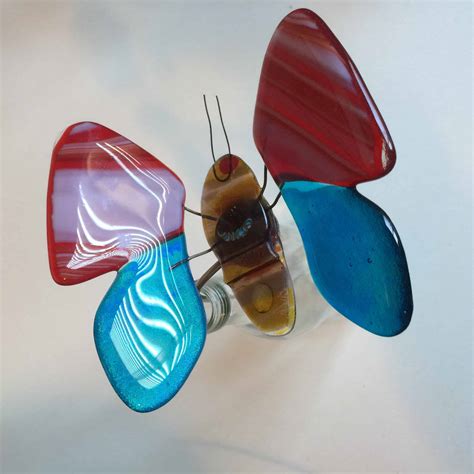 Fused Glass Butterflies Elegant Fused Glass By Karen