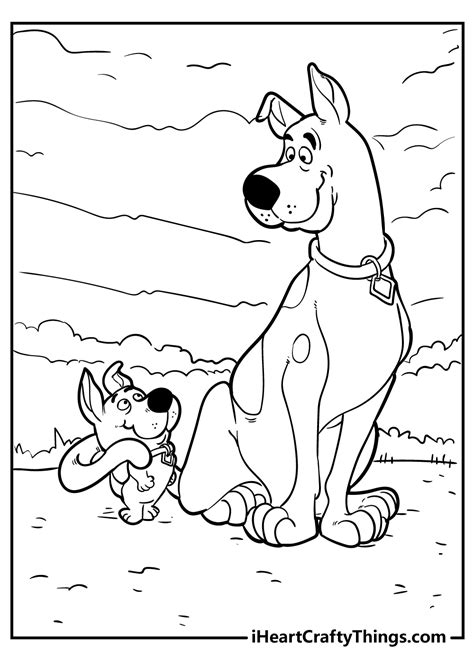Scooby Doo Coloring Pages Updated 2021