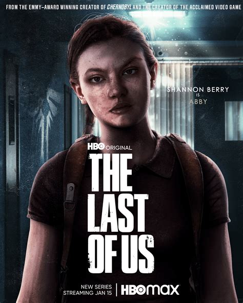 Artstation Hbo The Last Of Us Abby Character Poster