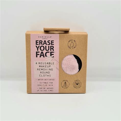 Danielle Erase Your Face 4 Reusable Makeup Removing Pads Dowlings