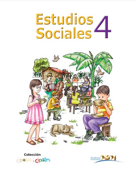 Libro De Estudios Sociales Cuarto Grado 【2023】 Libros Del Salvador
