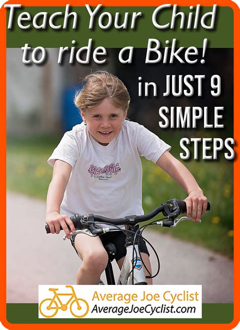 7 Easy Steps To Teach A Child To Ride A Bike Artofit