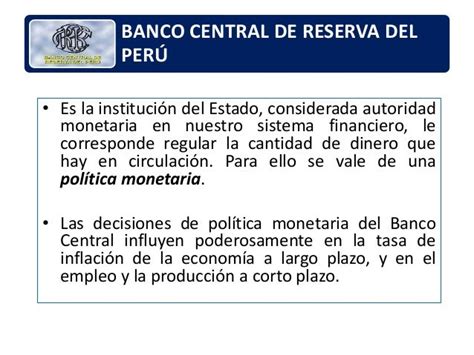 Sm Ciudadanía 4° Unidad 05 Banco Central De Reservas Del Perú