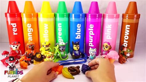 Best Learning Colors Video Magic Crayons Paw Patrol Sky Chase And