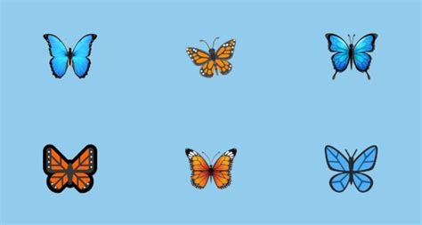 🦋 Mariposa Emojis
