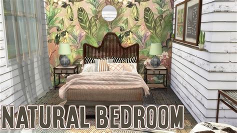 The Sims 4 Speed Build Natural Bedroom Youtube Vrogue