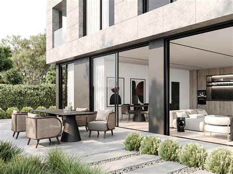 Luxurious Backyard Design Filip Cvetkovic Cgarchitect
