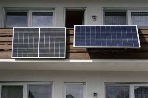W Mono Solarpanel Balkonkraftwerk Photovoltaik Solaranlage My XXX Hot