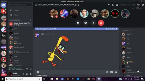 When The Whole Discord Gc Packed Everybody Youtube
