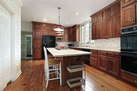 Kitchen ideas with cherry cabinets. 43 Kitchens with Extensive Dark Wood Throughout | Kitchen ...