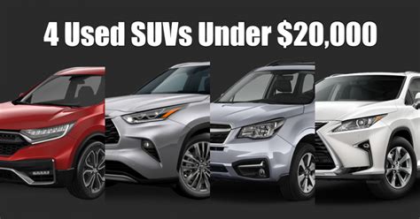 4 Used But Dependable Suvs Under 20000 Pal