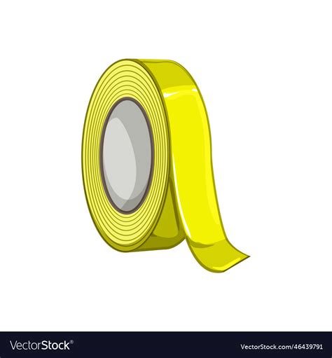 Scotch Duct Tape Cartoon Royalty Free Vector Image