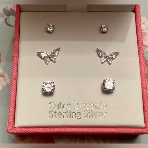 Rachel Ashwell Jewelry 3 Pc Set Sterling Silver Earrings Poshmark