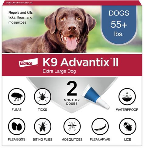 K9 Advantix Ii Flea Tick And Mosquito Prevention For Extra Large Dogs