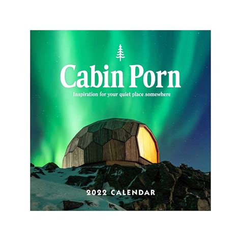 Photo 1 Of 1 In Cabin Porn 2022 Wall Calendar Dwell