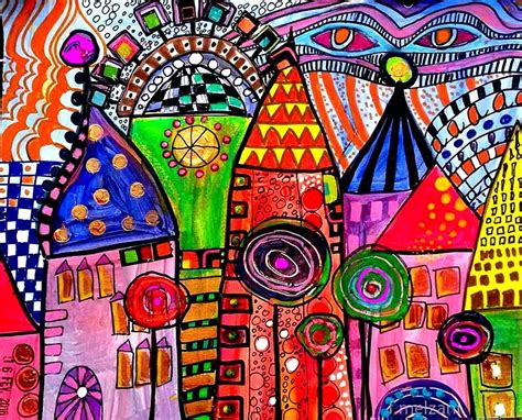 Art Journal Th Me Inspiration Hundertwasser En Les