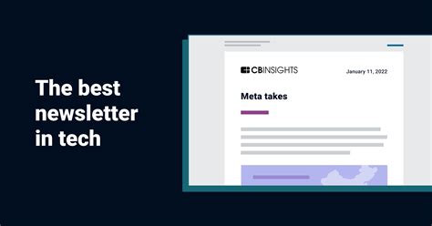 Vc Startup And Tech Insights Newsletter Cb Insights