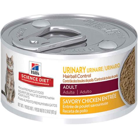 With stringent quality control checks, you can be assured that hill's cat food is a safe science diet for your pet. Science Diet Urinary & Hairball Control - 2.9 oz ...