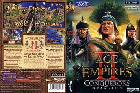 Pc Games Cd Cover Age Of Empires Ii The Conquerors Expansion