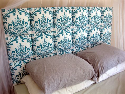 Paint out or make a decal for your headboard. Easy Upholstered DIY Headboard Tutorial - Reality Daydream