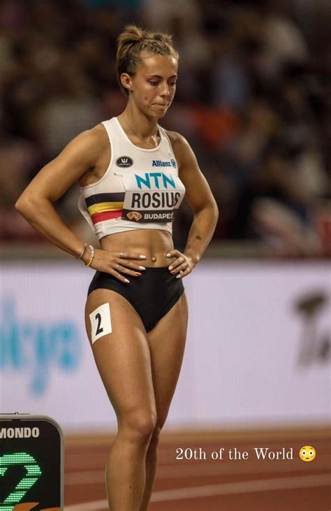 Rani Rosius Belgian Sprinter R HottestFemaleAthletes