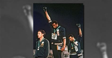 raised fist tommie smith and his moment of truth at the 1968 mexico city olympics cbs news