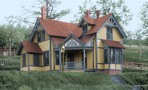 This Old New House Colorized 1900 High Resolution Photo