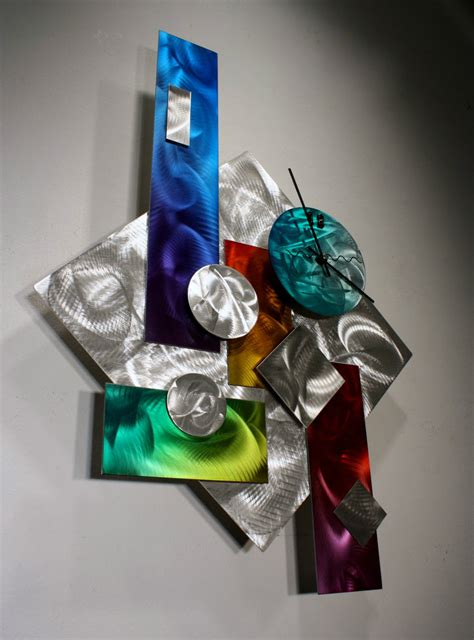 Wilmos Kovacs Rainbow Art Metal Wall Sculpture Unique