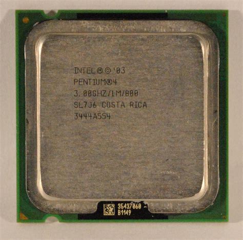 Pentium R 4 Процессор Intel Pentium 4 с поддержкой технологии Ht
