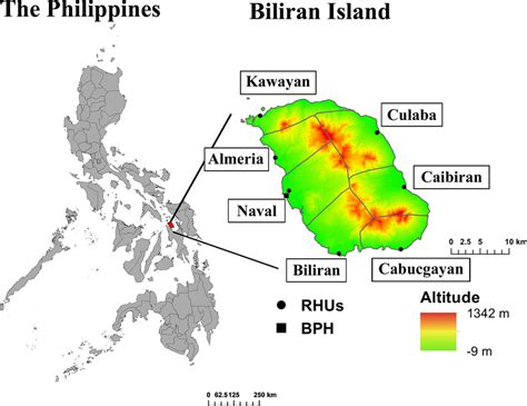 Biliran Island Map