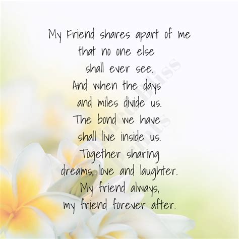 Best Friend Forever T Friend Ts For Women Bff Poem Printable Payhip
