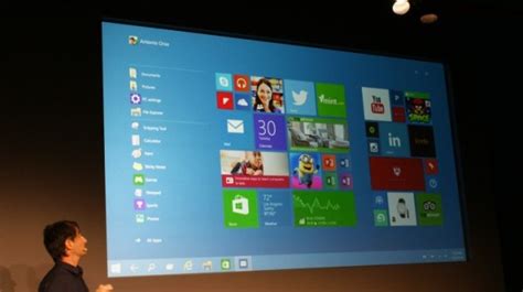 Microsoft Unveils Windows 10 Operating System