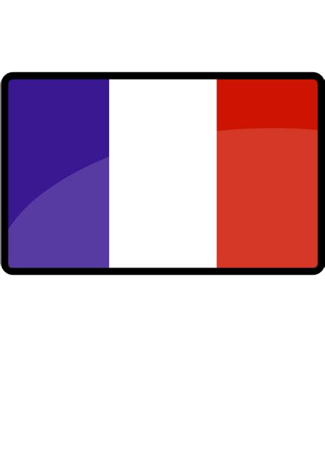 Clipart French Flag