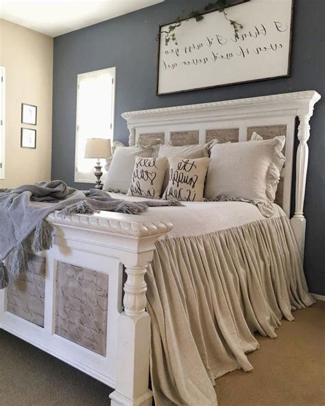 35 Good Urban Farmhouse Master Bedroom Makeover Ideas Page 33 Of 39