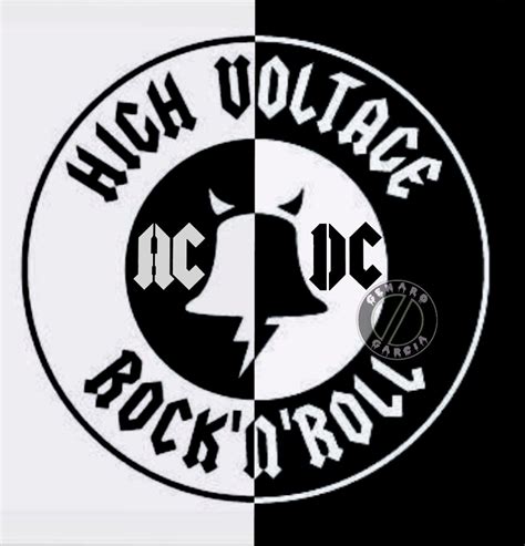 Acdc High Voltage Rock Band Logos Acdc Acdc Tattoo