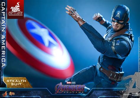 captain america suits up with new endgame figure from hot toys