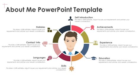 About Me Powerpoint Template Self Introduction Powerpoint Slide