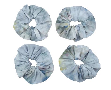 Tie Dye Scrunchie Oversized Large Hand Dyed Large Hair Scrunchie Made